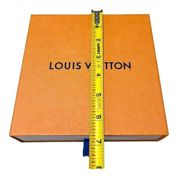 Louis Vuitton Empty Pull Out Gift Box  6.75”x6.75”x1.75” Wallet Purse Clutch - Picture 7 of 9